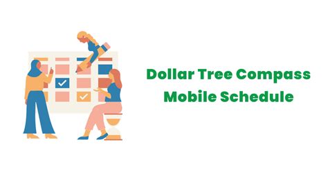 compass mobile dollar tree com schedule